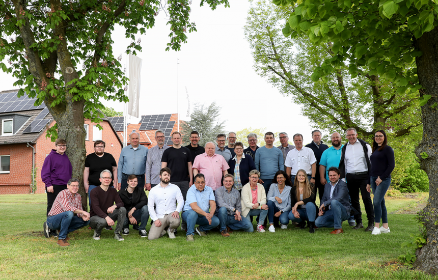 Foto vom Team von S+S SoftwarePartner GmbH im Mai 2023