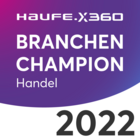 Haufe X360 Branchenchampion 2022 Handel